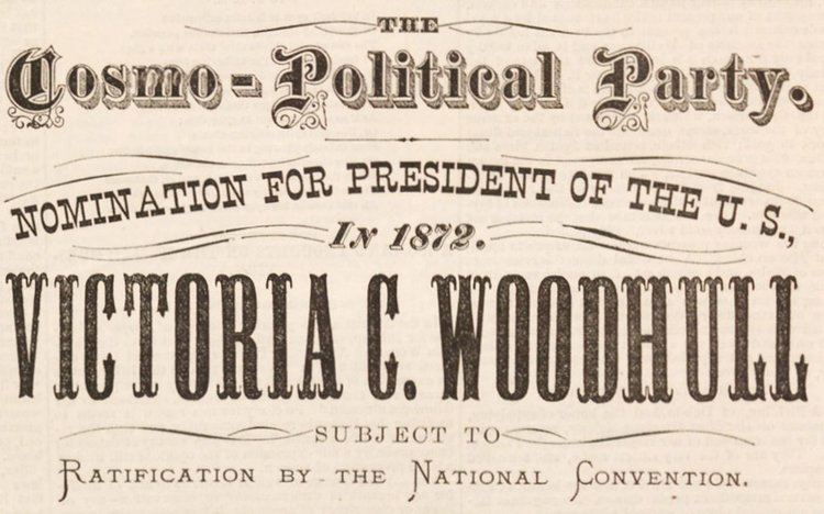 Imágenes para el Artículo con la biografía de Victoria Woodhull